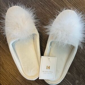 Bridal Slippers, Size 7-8
